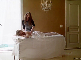 porno fotka - Blonde,HD,Lesbian,Stockings